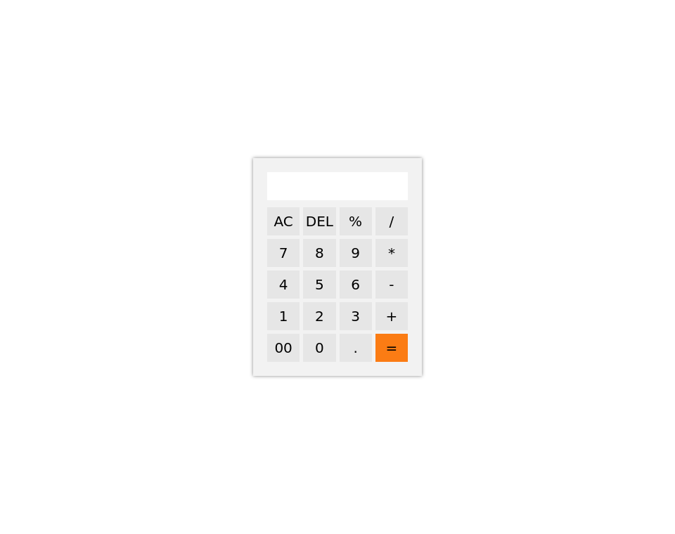 Simple Calculator using JavaScript